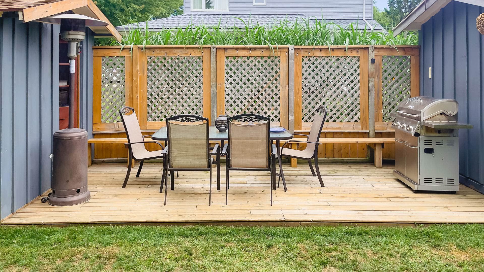 Share a meal Propane BBQ and even a Propane heater on chilly nights