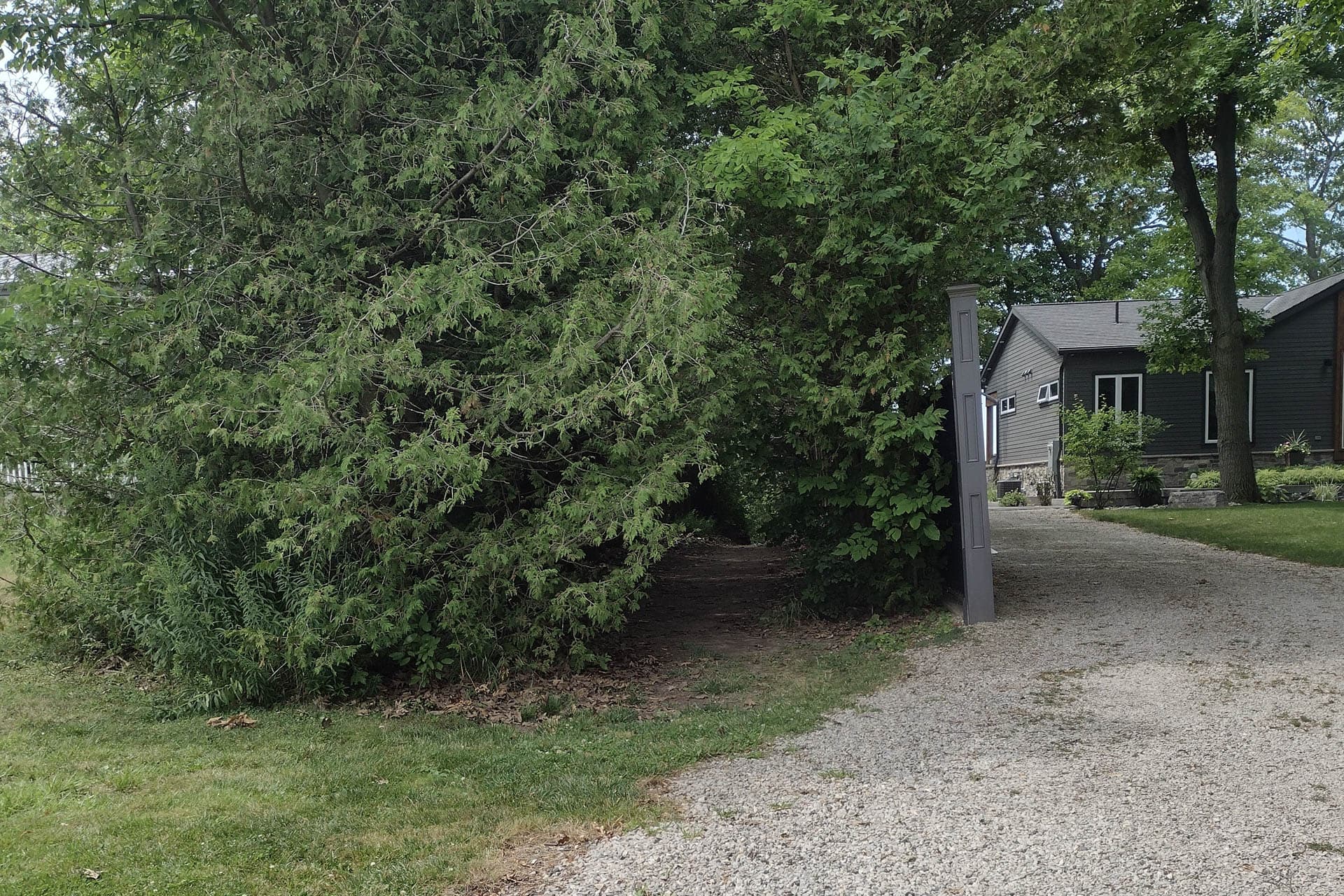 Entrance to the beach is 3 doors down
