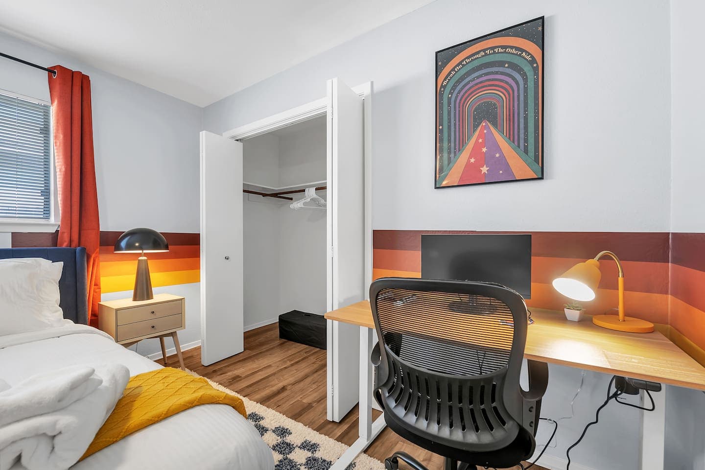 Groovy vibes and retro feels all day long. #ThrowbackOffice #VintageWorkspace