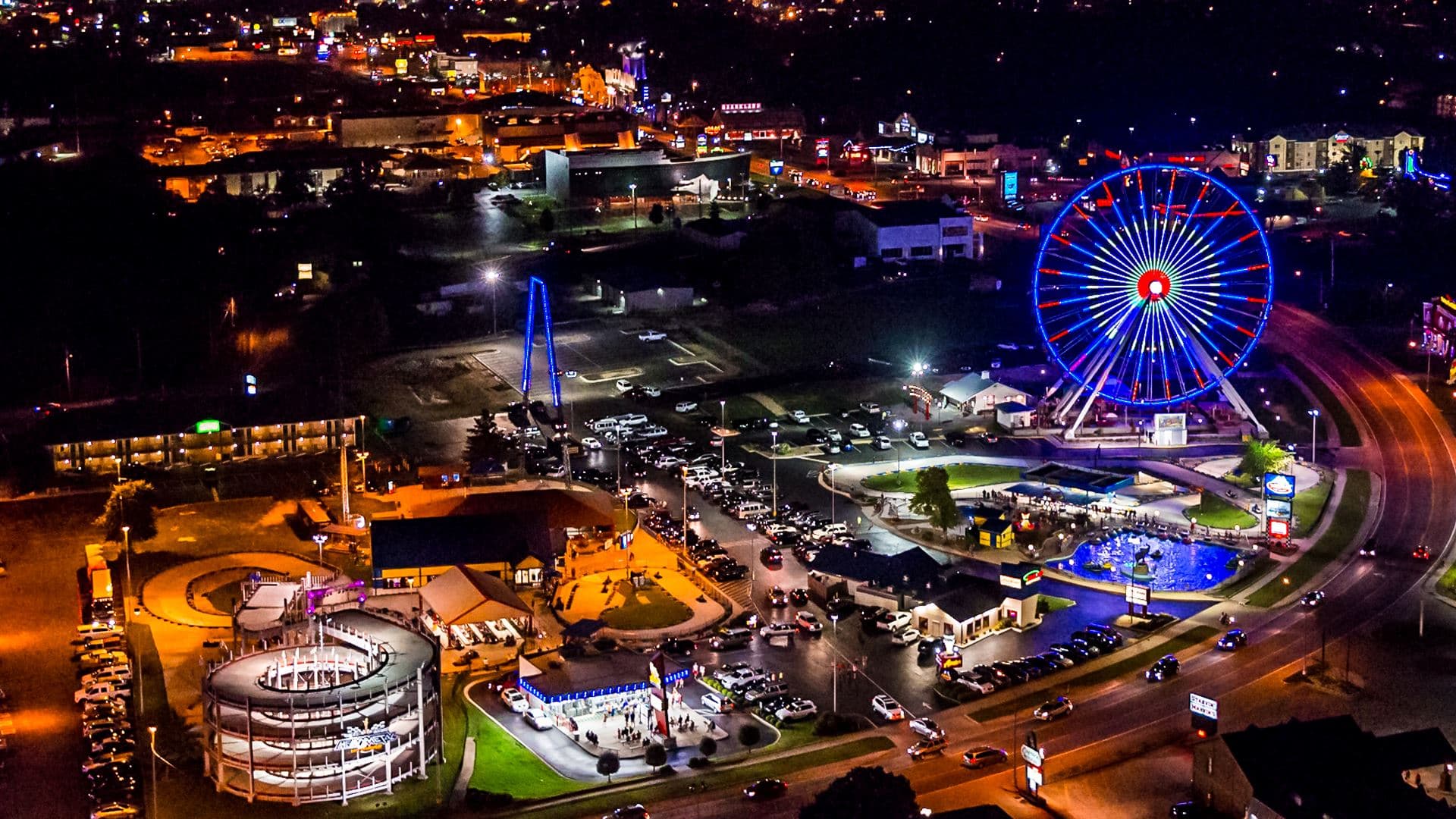 Ride the Ferris wheel, hit the adventure parks, and take in everything the Branson strip has to offer