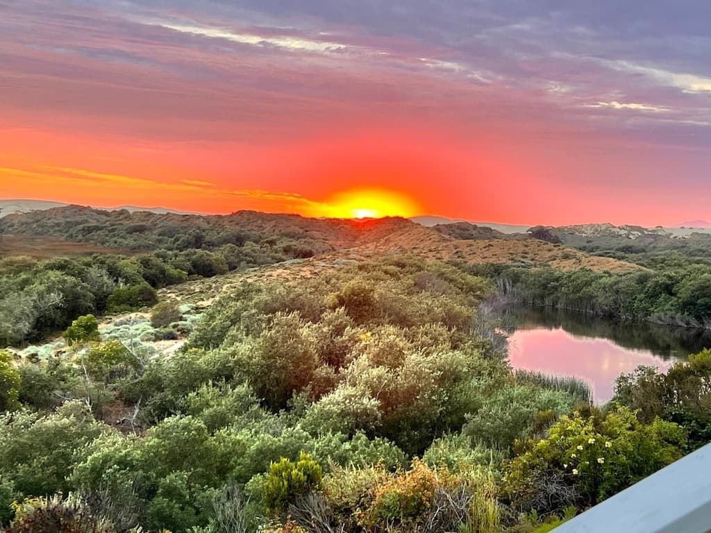 Enjoy spectacular Sunsets right from your porch.