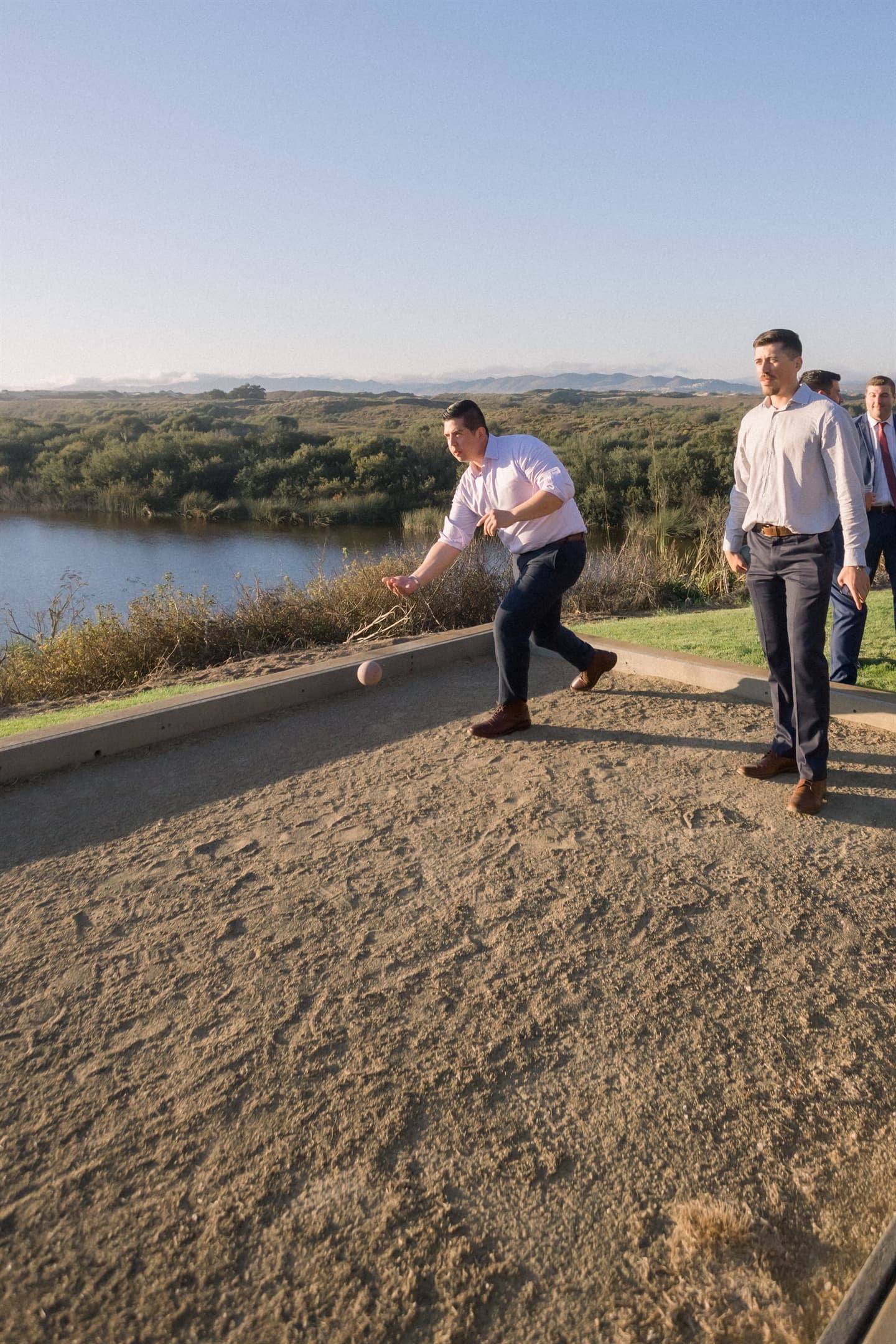 Enjoy Bocce Ball Court, Bowling and lawn games