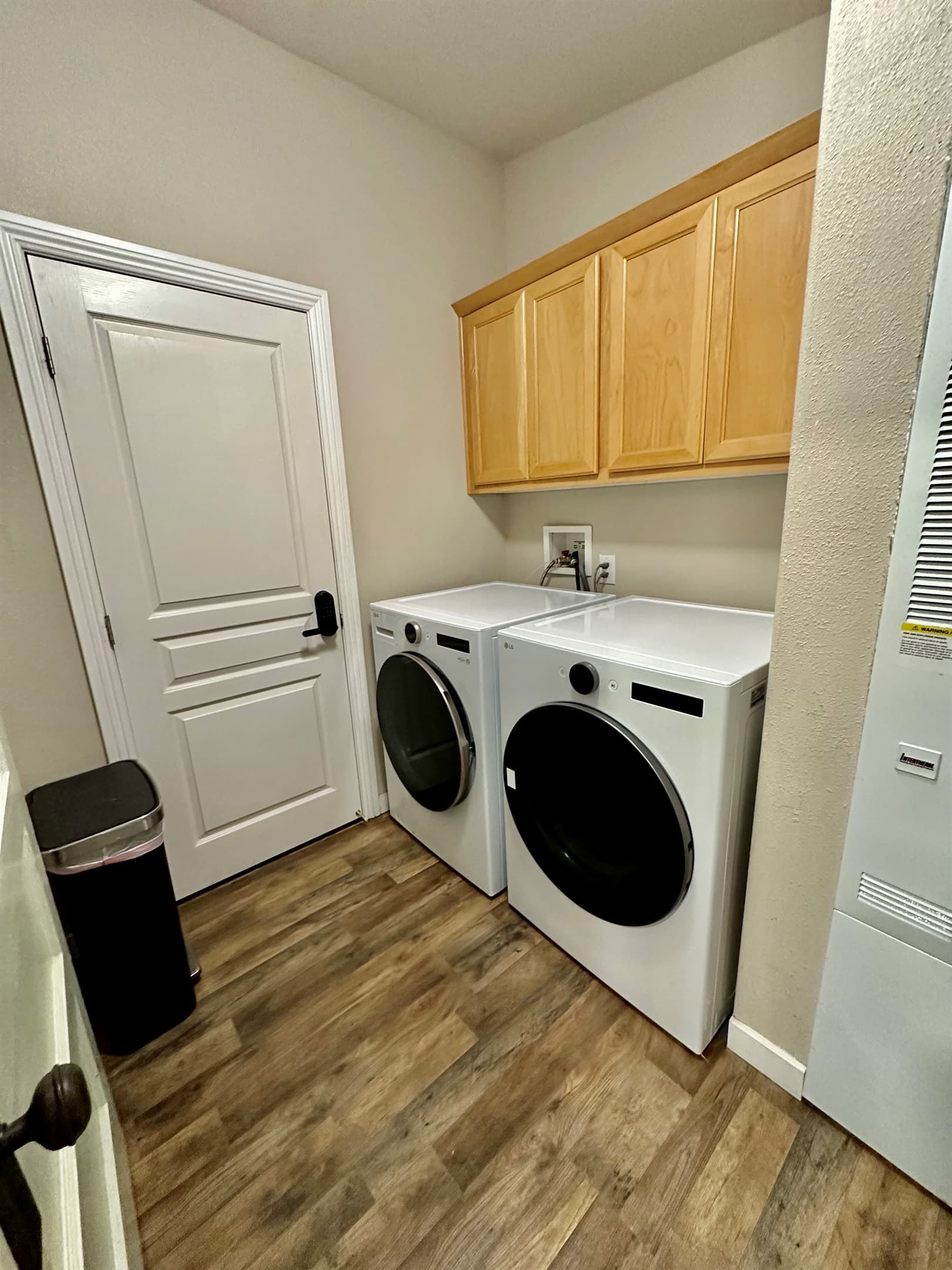 Laundry facilities available to guests