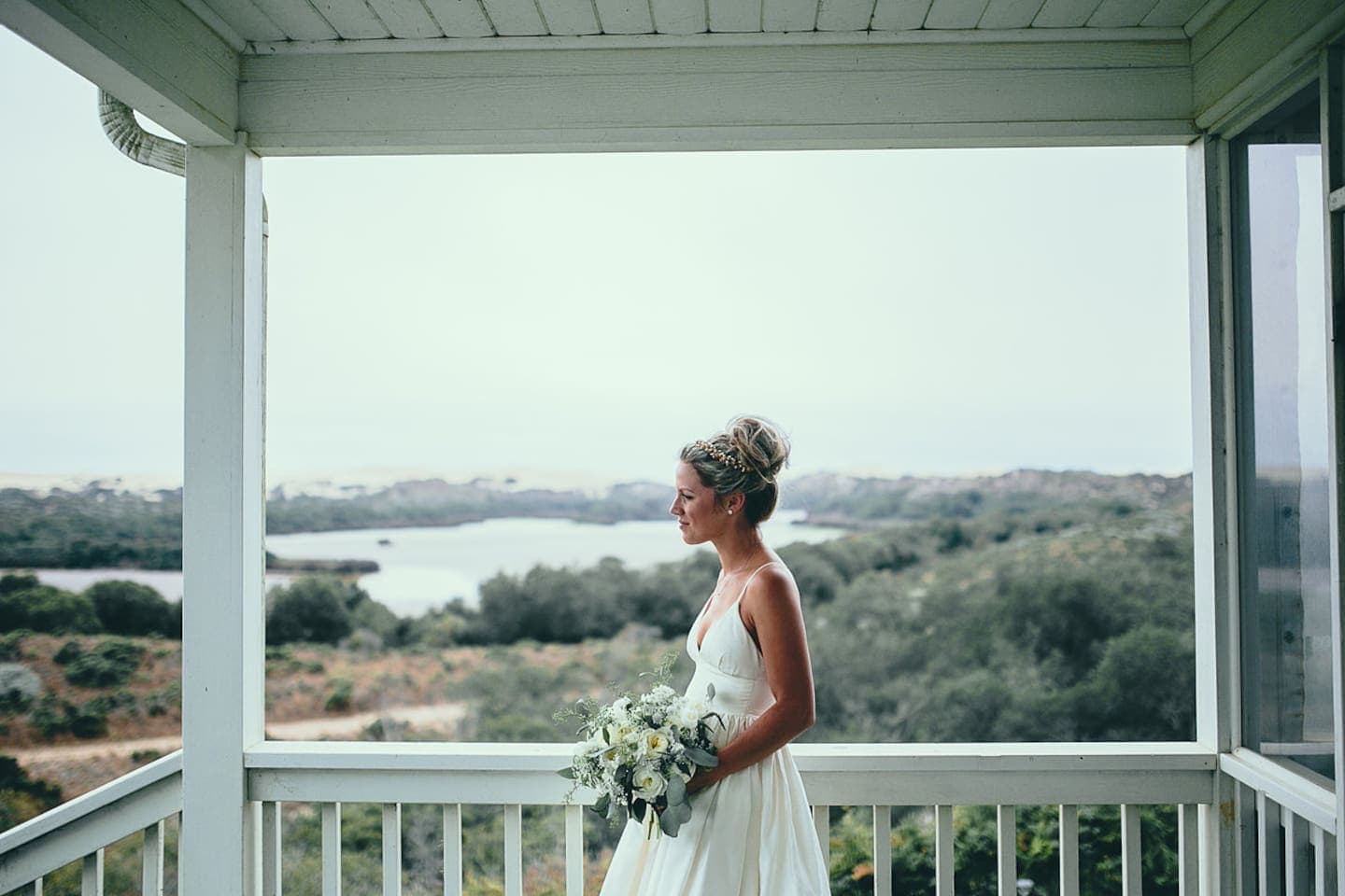  A perfect setting for quiet reflection with lake views from the patio.