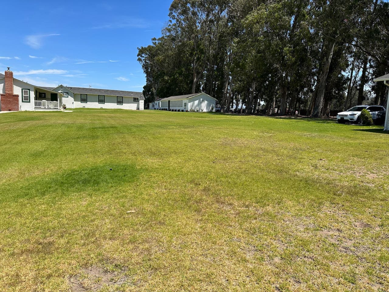 Large expansive lawn area and additional cottages available for larger groups