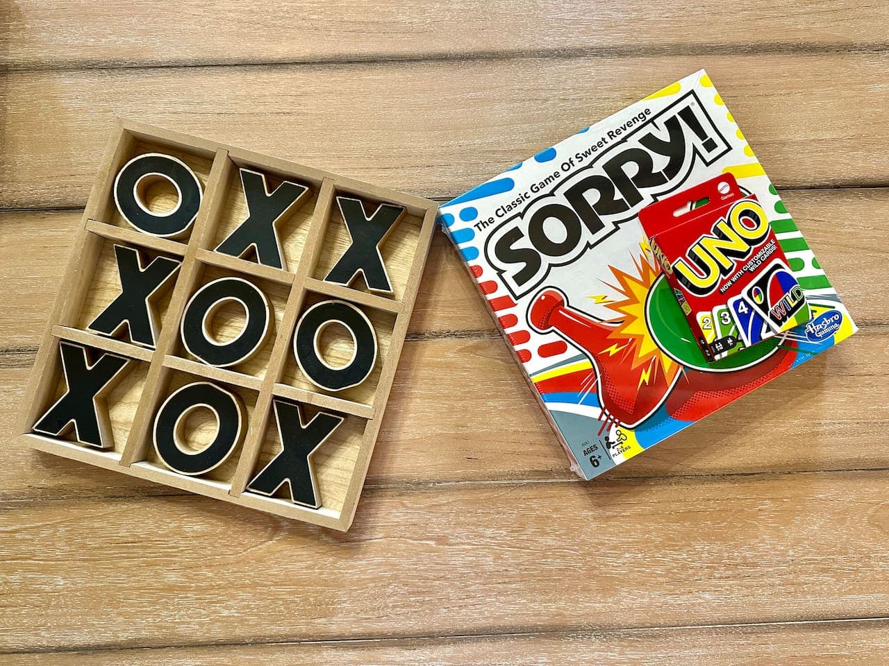 GET YOUR GAME ON!!!Enjoy an assortment of board games for those few times where you aren’t outside taking in spectacular sunsets & views or enjoying the beach only a short drive away. Games include: Sorry, Dominoes, Uno, Ccards, Twister and more!