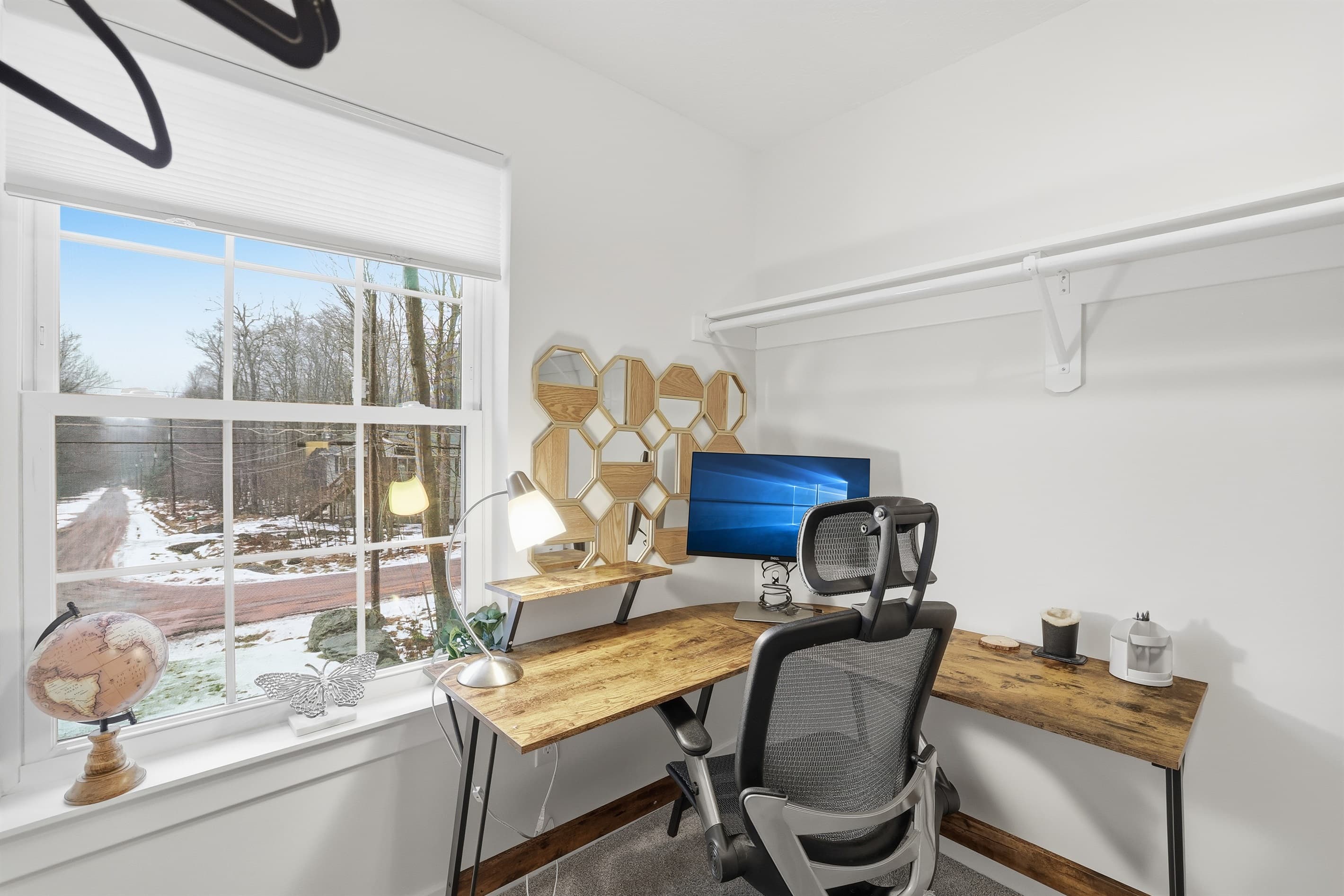 Workspace, attached to the master bedroom