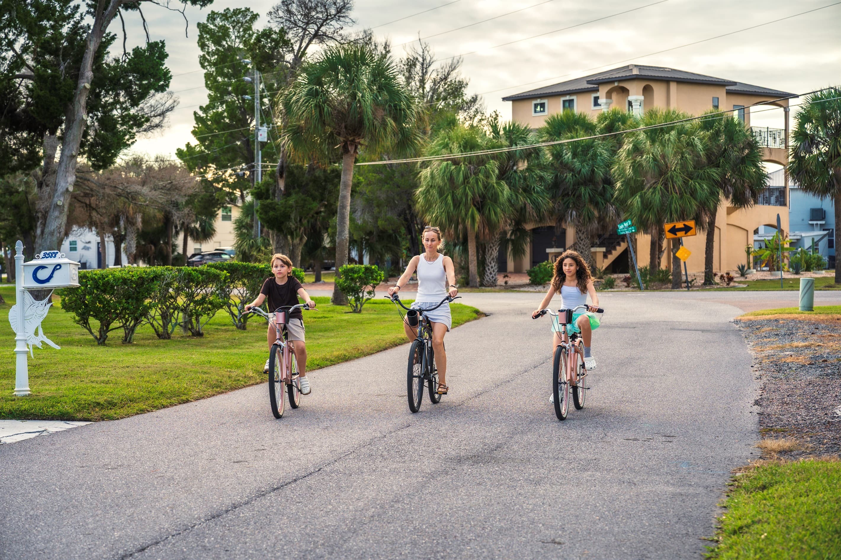 Cruise the neighborhood  bikes (4), included for easy exploring. 
Along with beach gear, and a beach wagon — everything you need for easy coastal days.