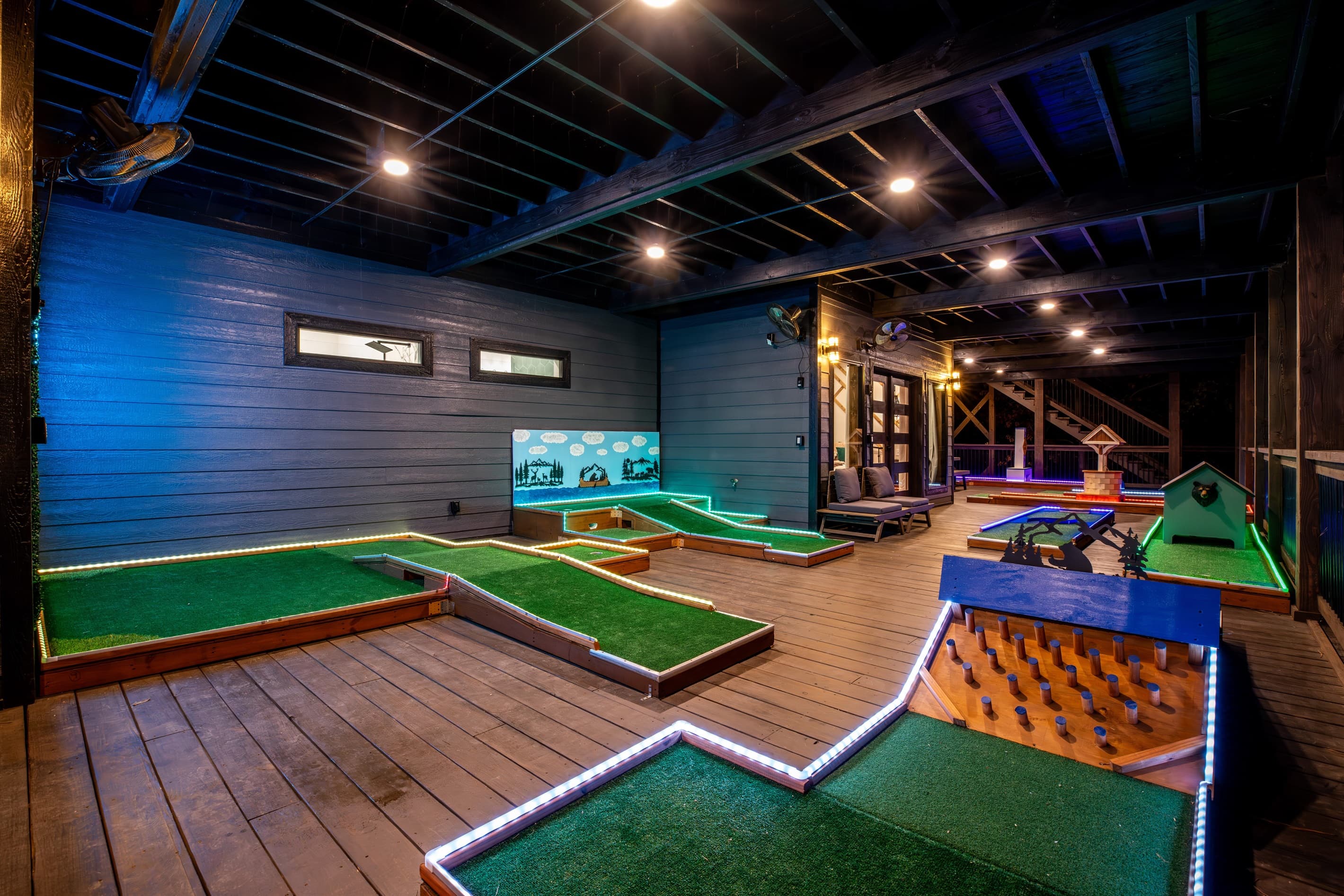 Mini golf hole 6-8