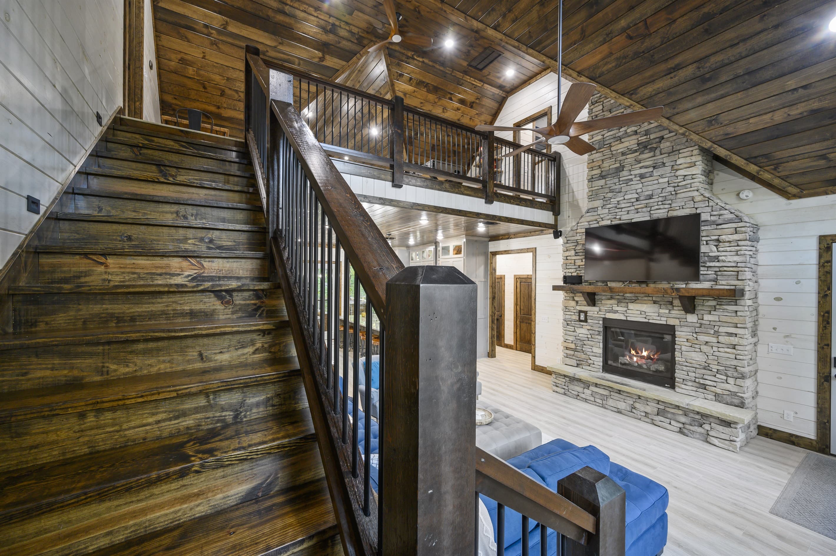 Stairway to the Game Room