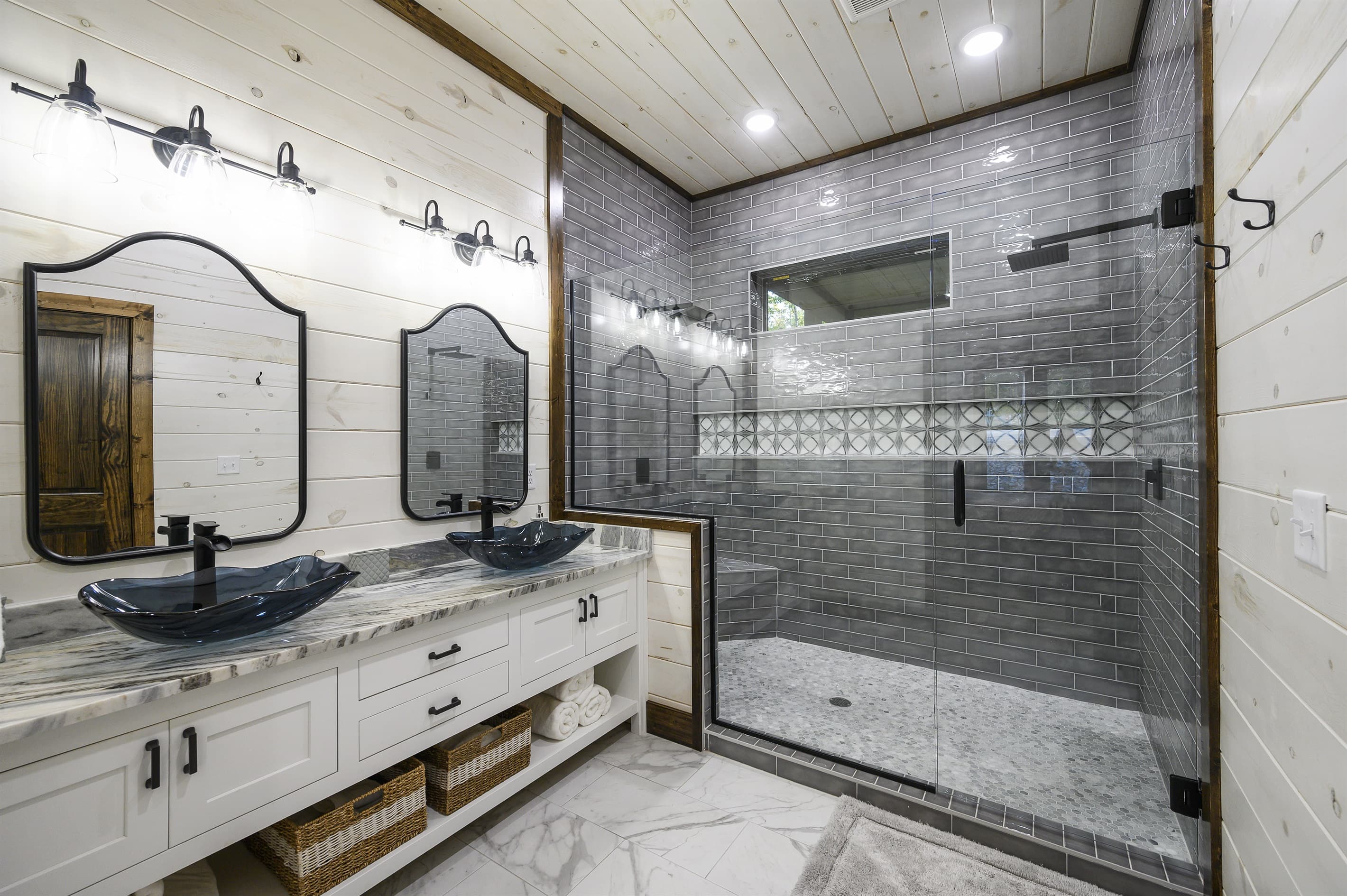 Master Bath #1 has large shower with Dual heads