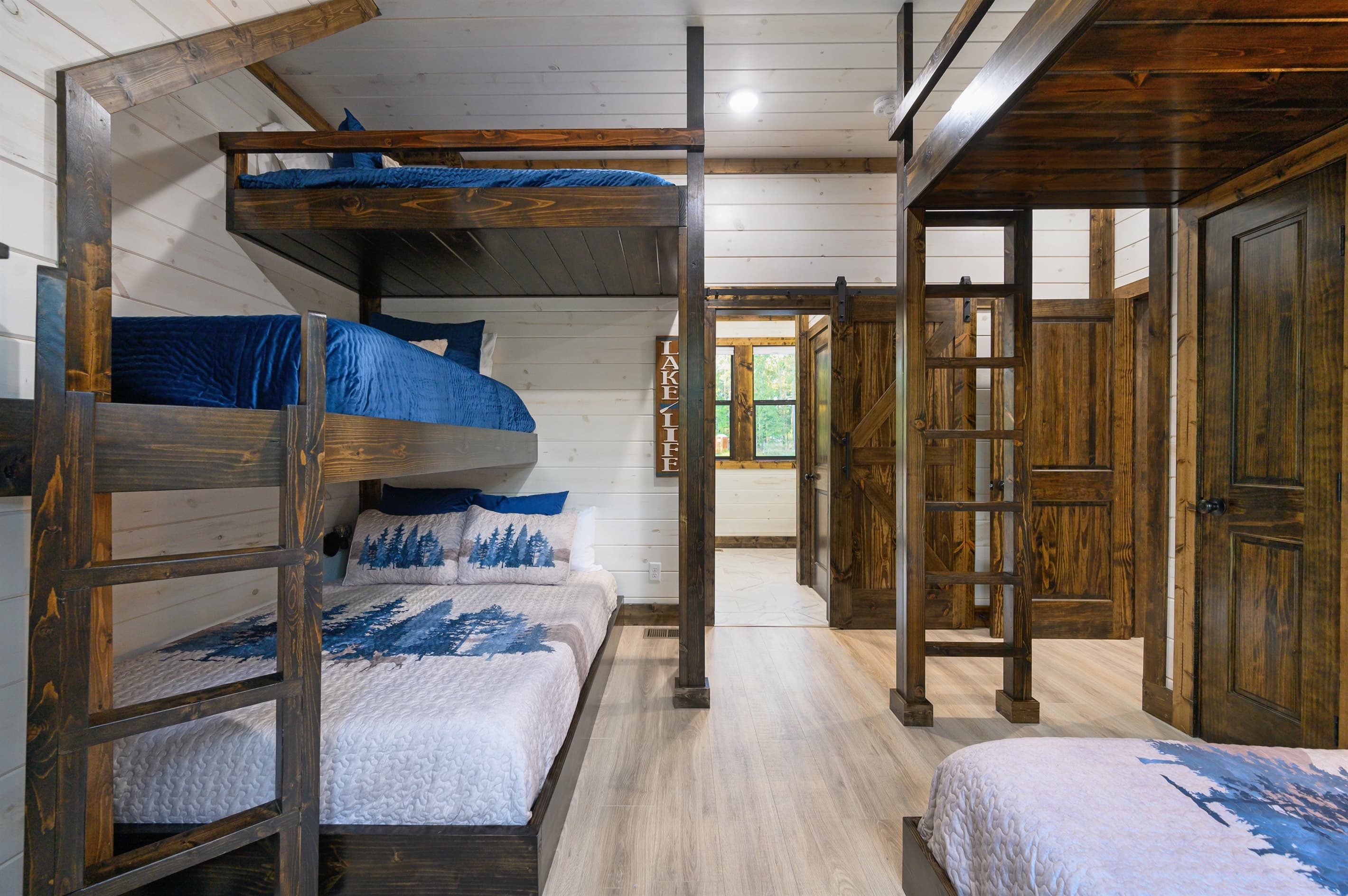 Easy access to bunks for the kids