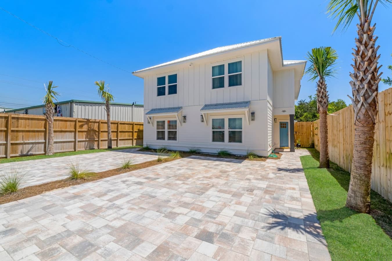 This home is the duplex on the right.