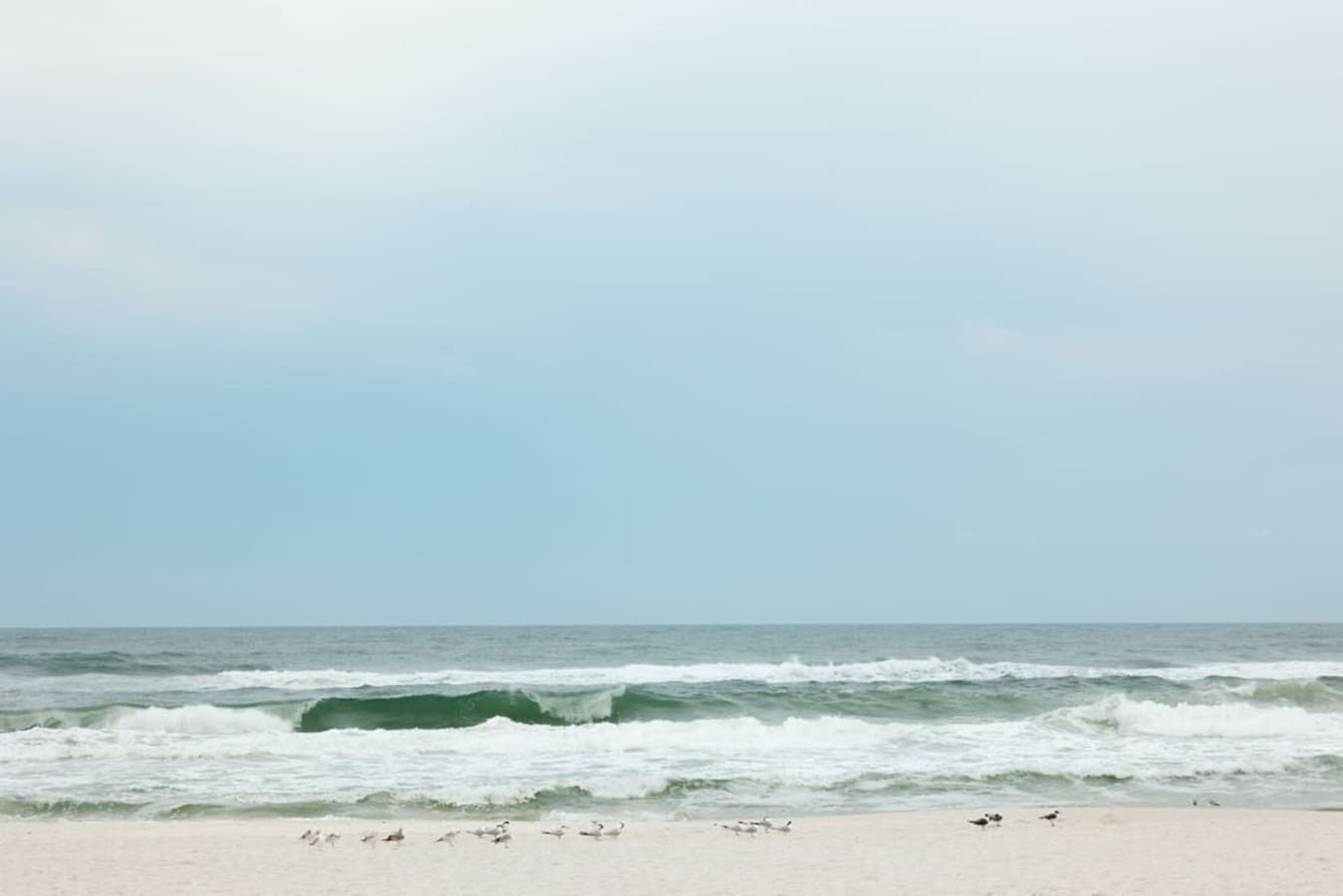The beach is just a short walk from the home!