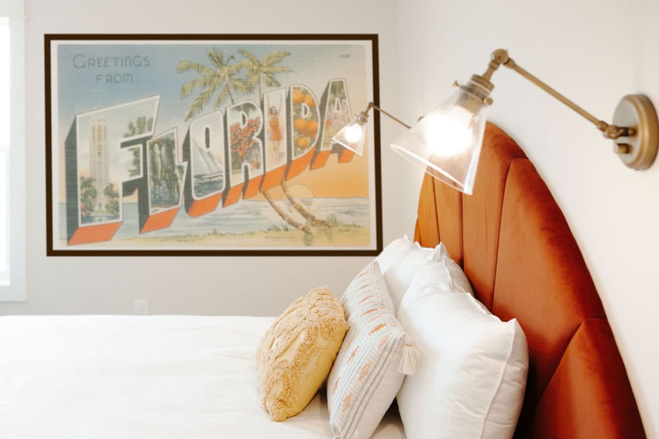 Enjoy fun artwork in this room!