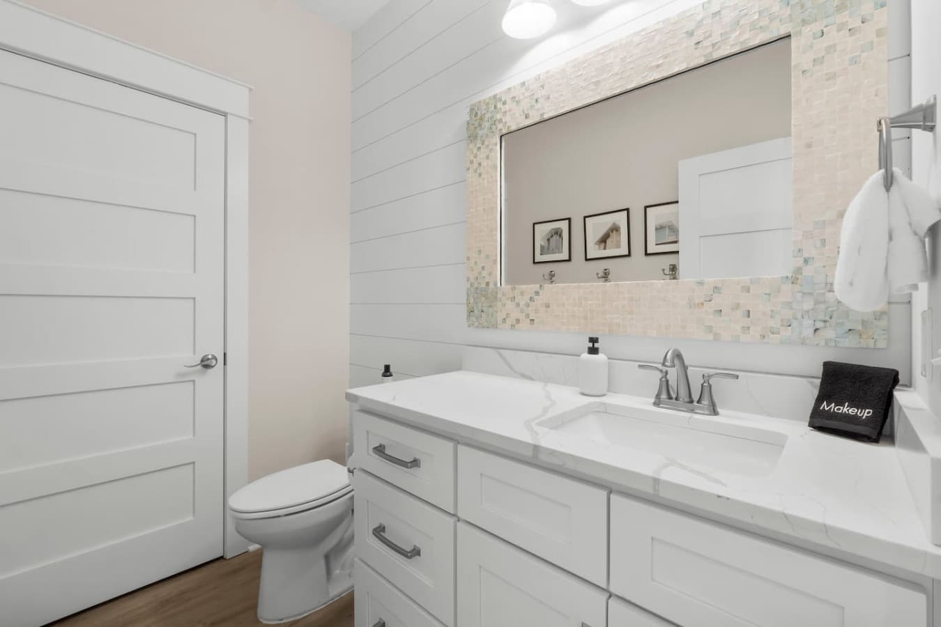 Half bathroom on the main level