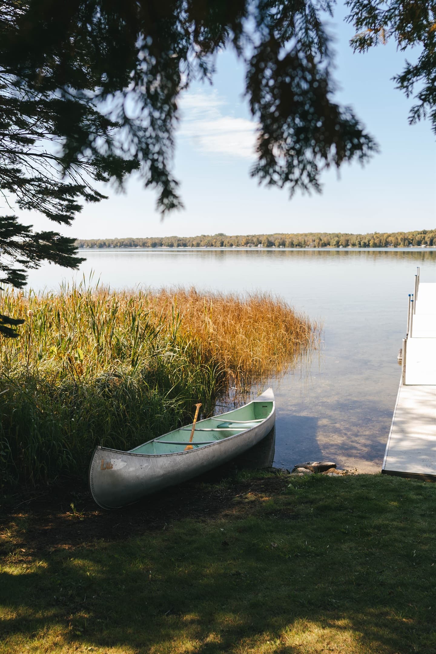Kayaks, canoes and a paddleboat are all included with your booking to enjoy the water.