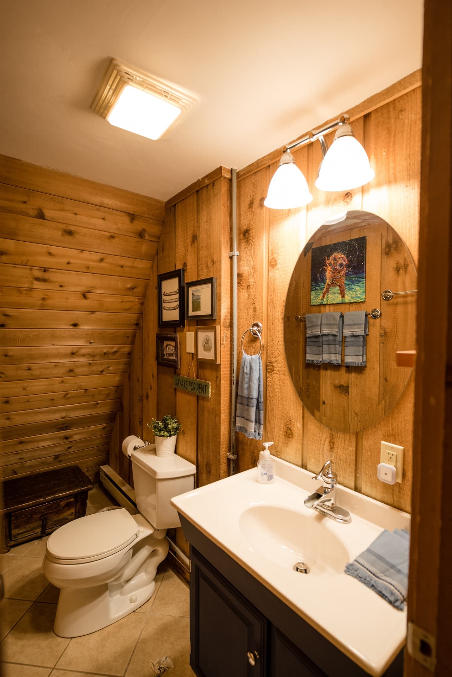 Upstairs Half Bath