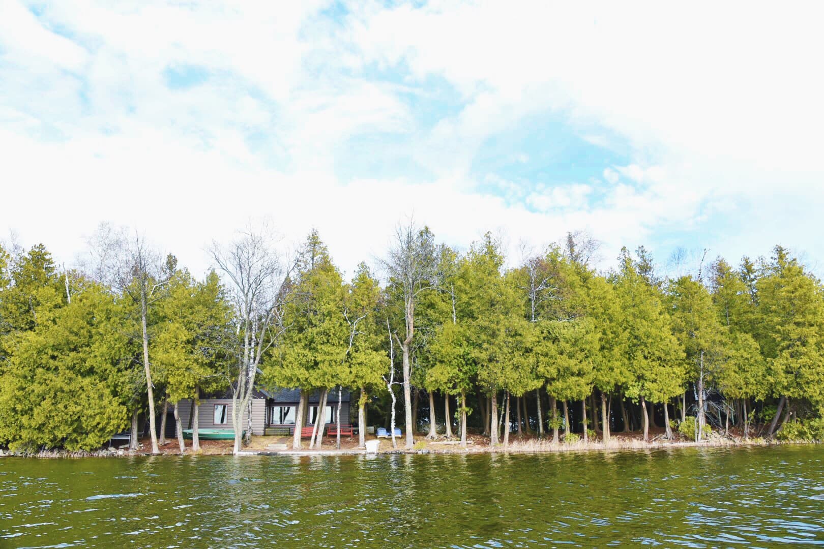 View of The Point from the water.