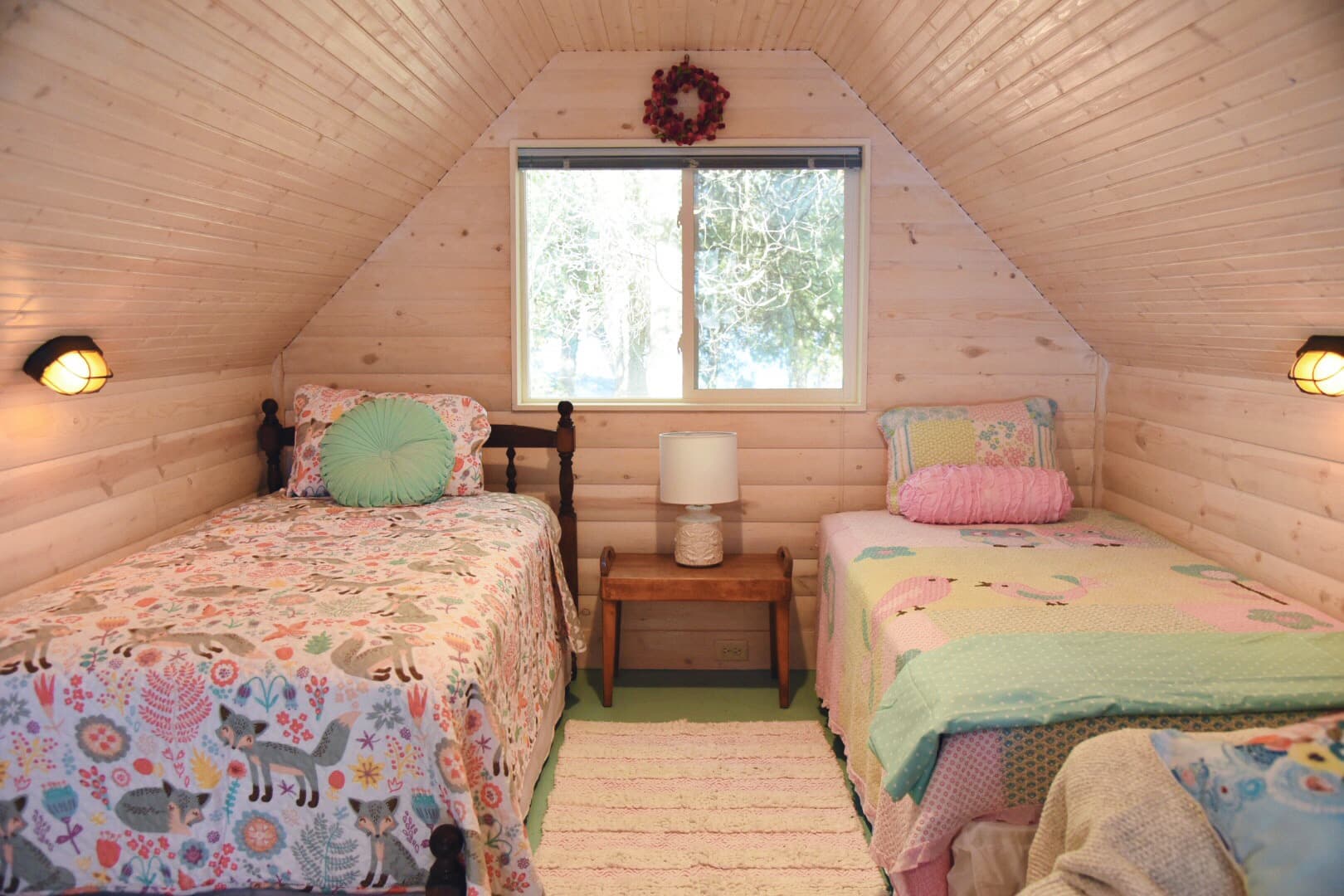 Inside of the "doghouse"