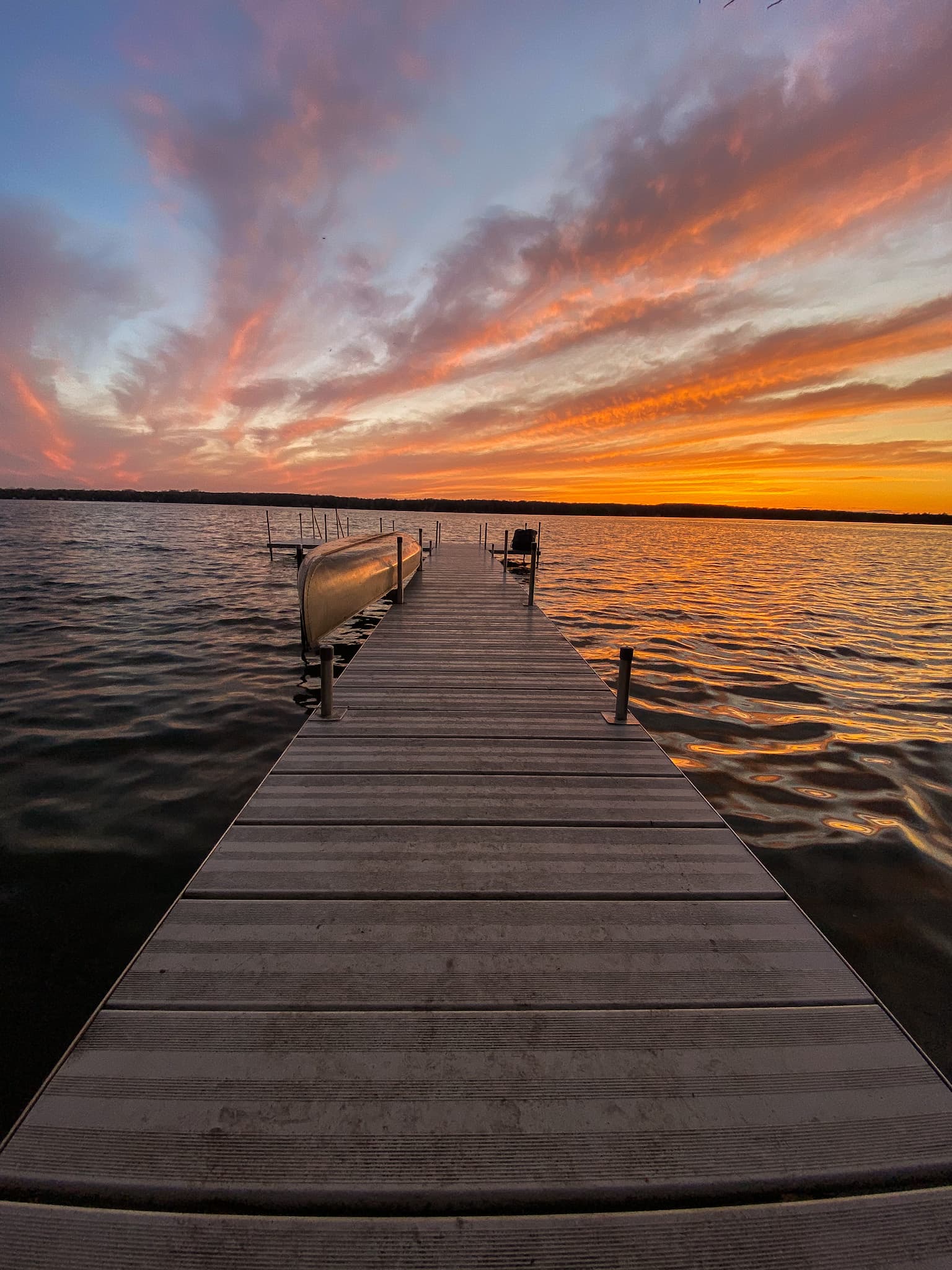 Another epic Door County sunset - almost gauranteed to see this view during your stay.