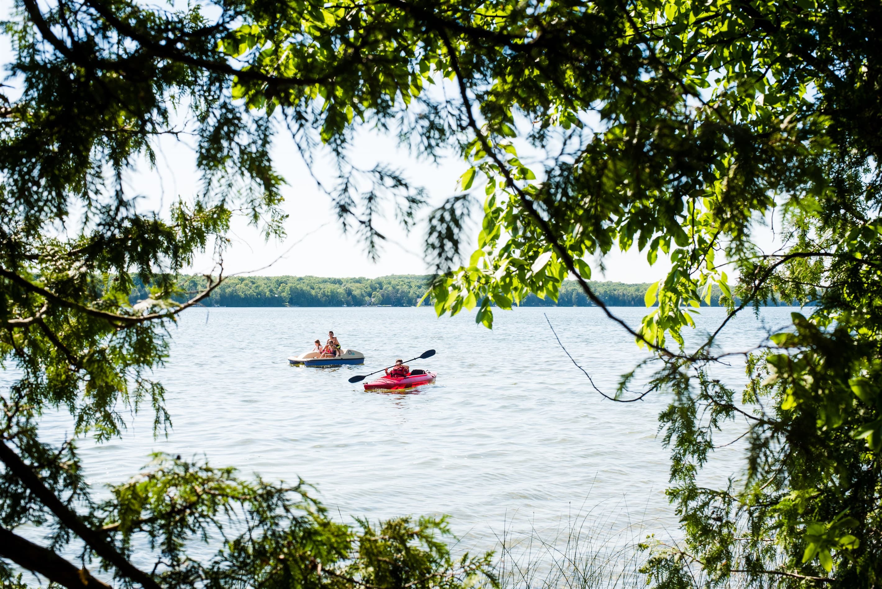 Boats included with the cabin to enjoy the lake!