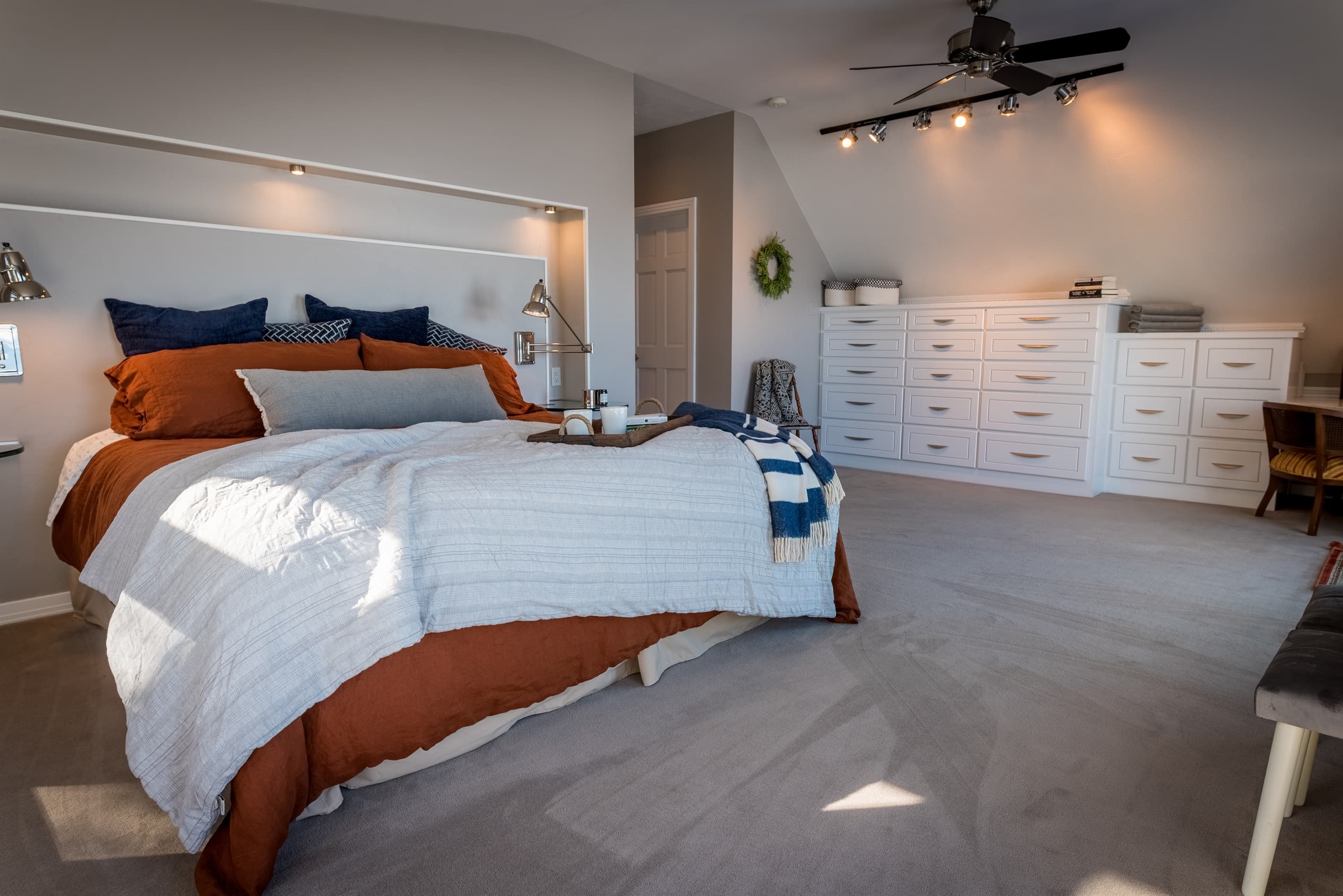 Upstairs master bedroom