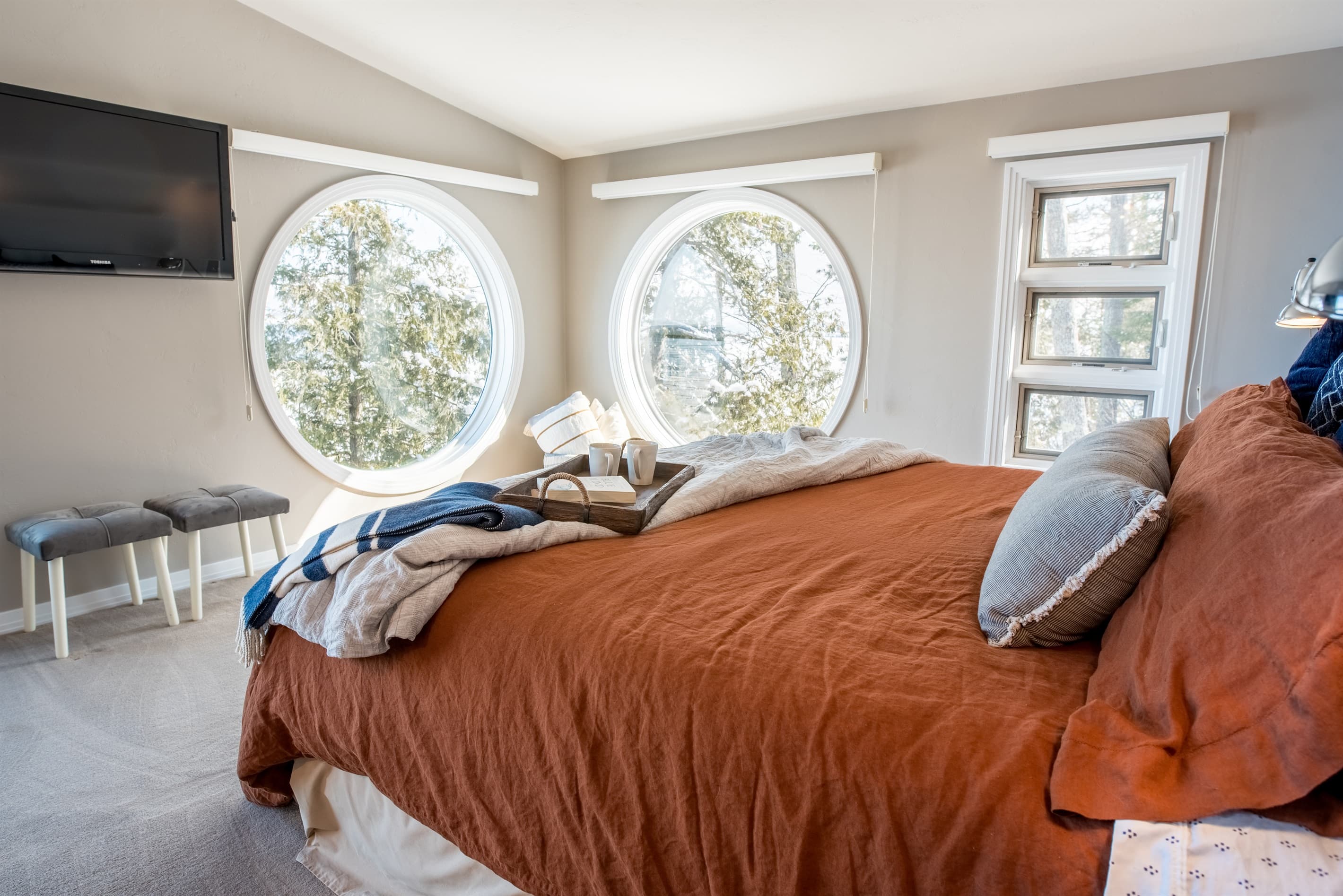 Upstairs master bedroom