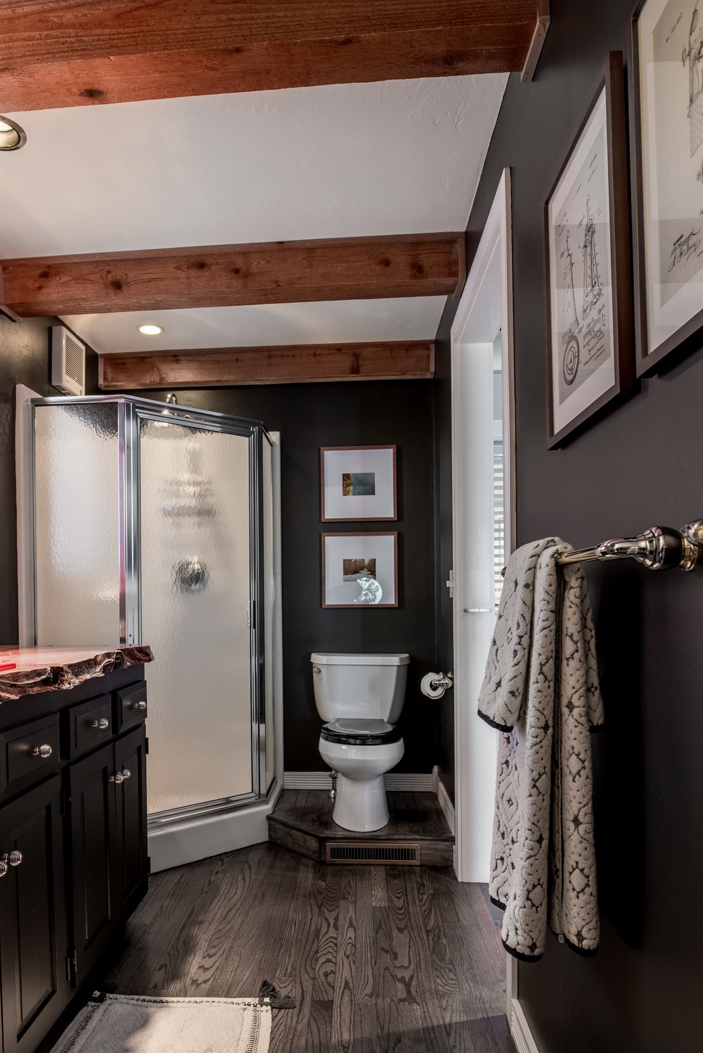 First floor full bathroom