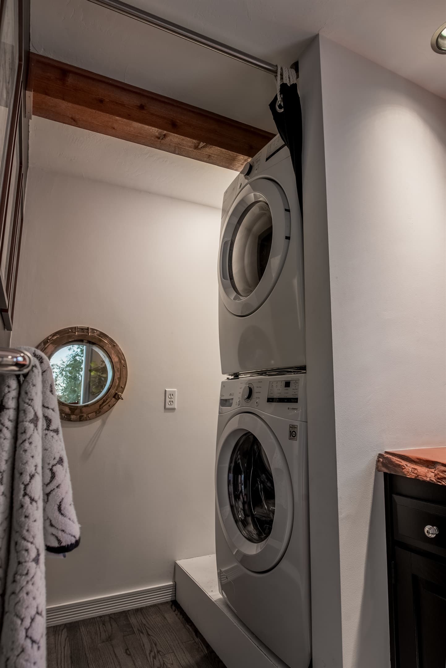 Enjoy a brand new washer and dryer!