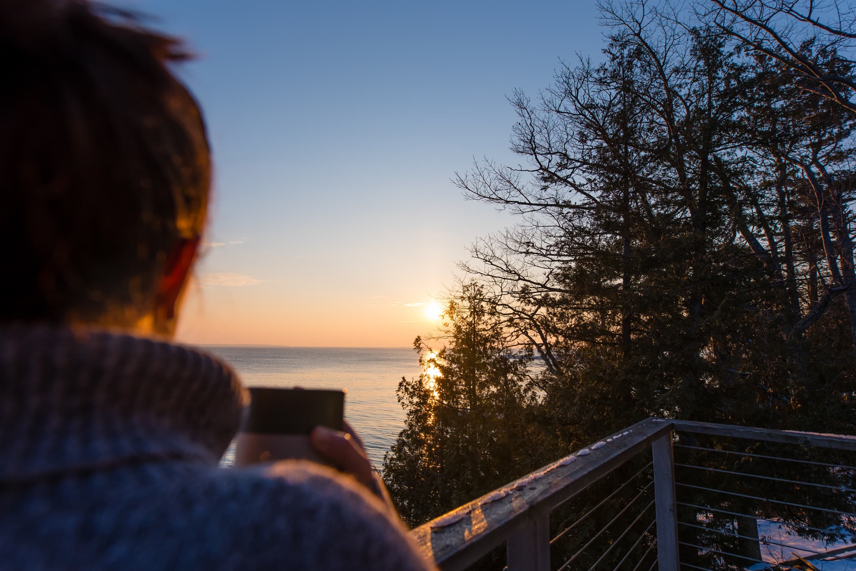 The best sunrise in all of Door County, don't take our word for it - check it out for yourself!