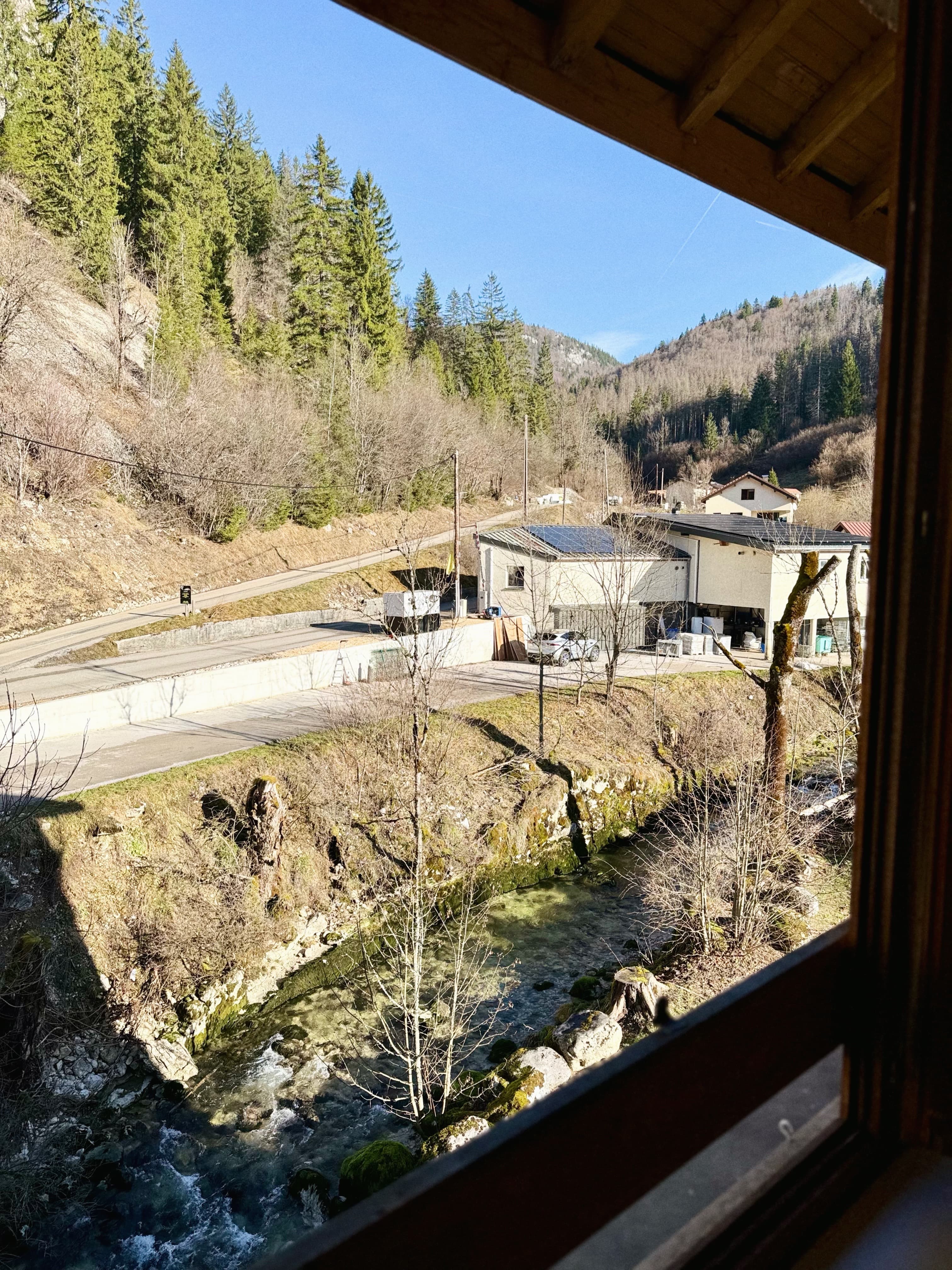 Vue depuis la fenêtre