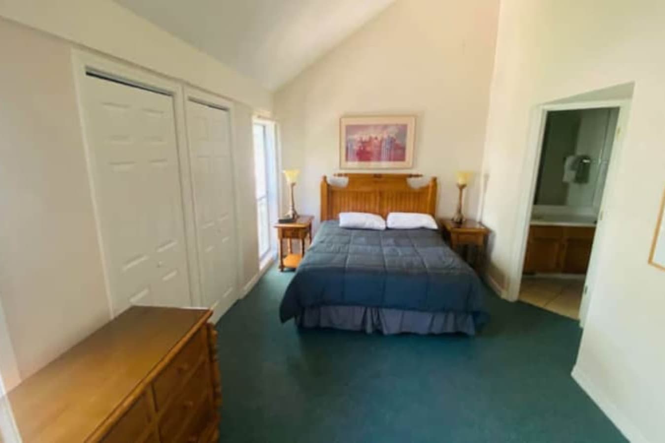 Cozy and private, Bedroom - perfect for recharging in nature’s embrace.
