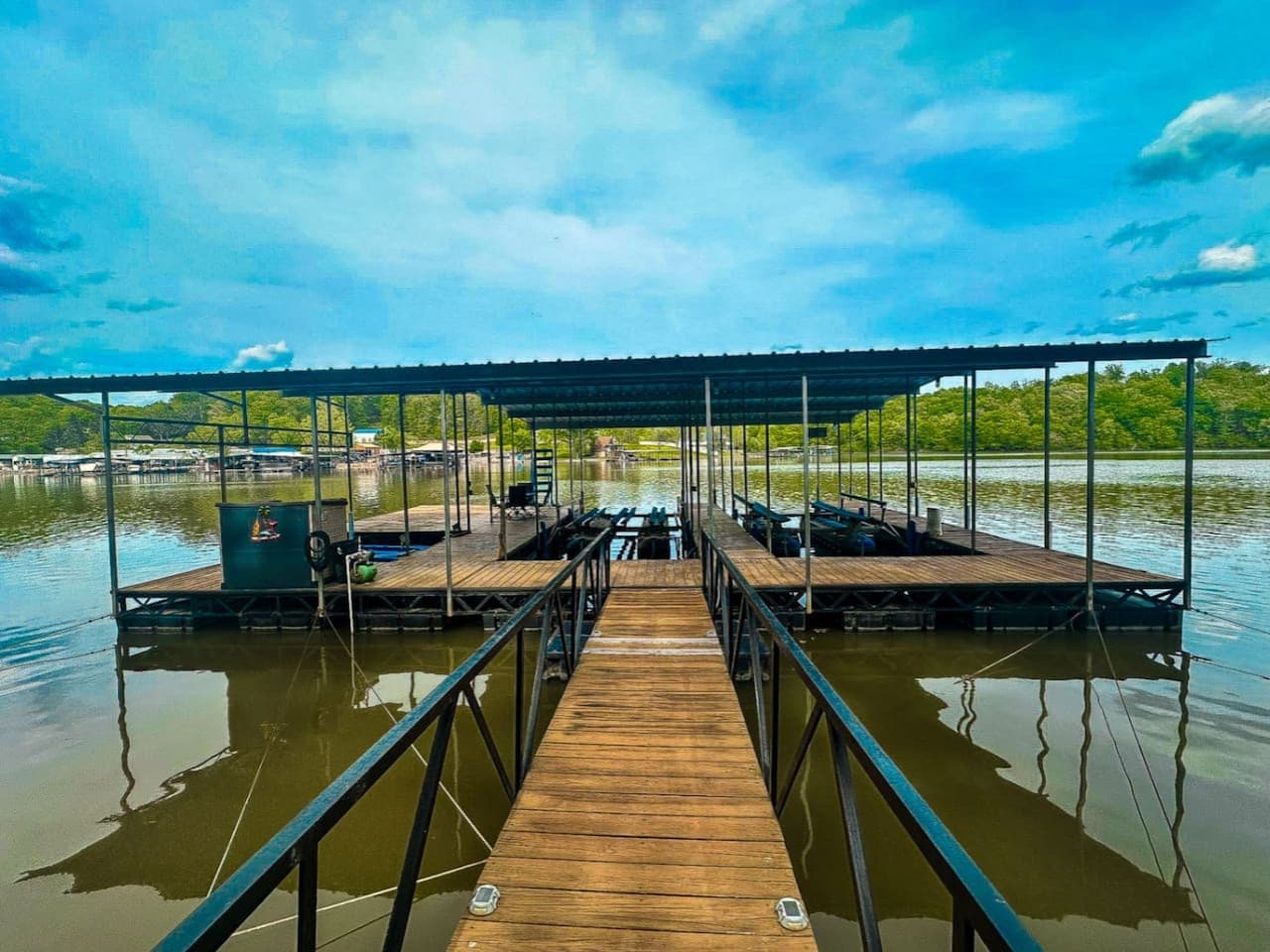 Imagine lazy days by the lake. Our dock is waiting.