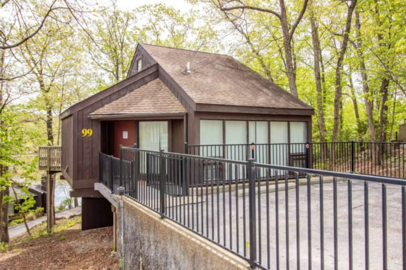 "Experience the distinct architecture of our Treeloft villas. Enjoy easy access and beautiful surroundings at Treetop Village, Lake of the Ozarks."