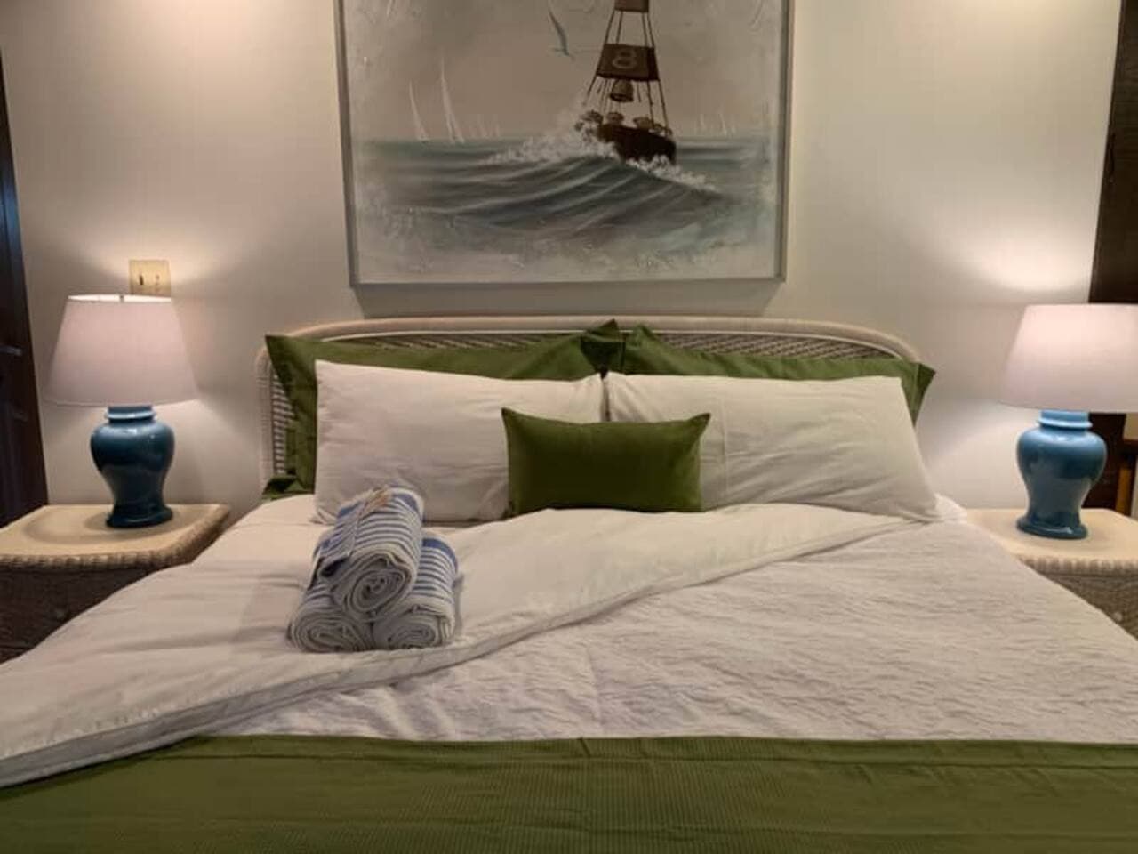 Unwind in this serene bedroom three designed for relaxation. It's a perfect escape after a day of adventure.