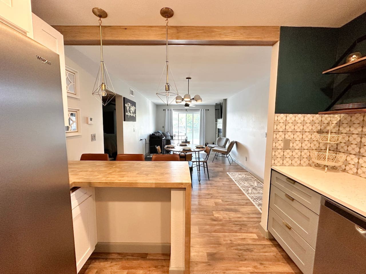 Views from the kitchen