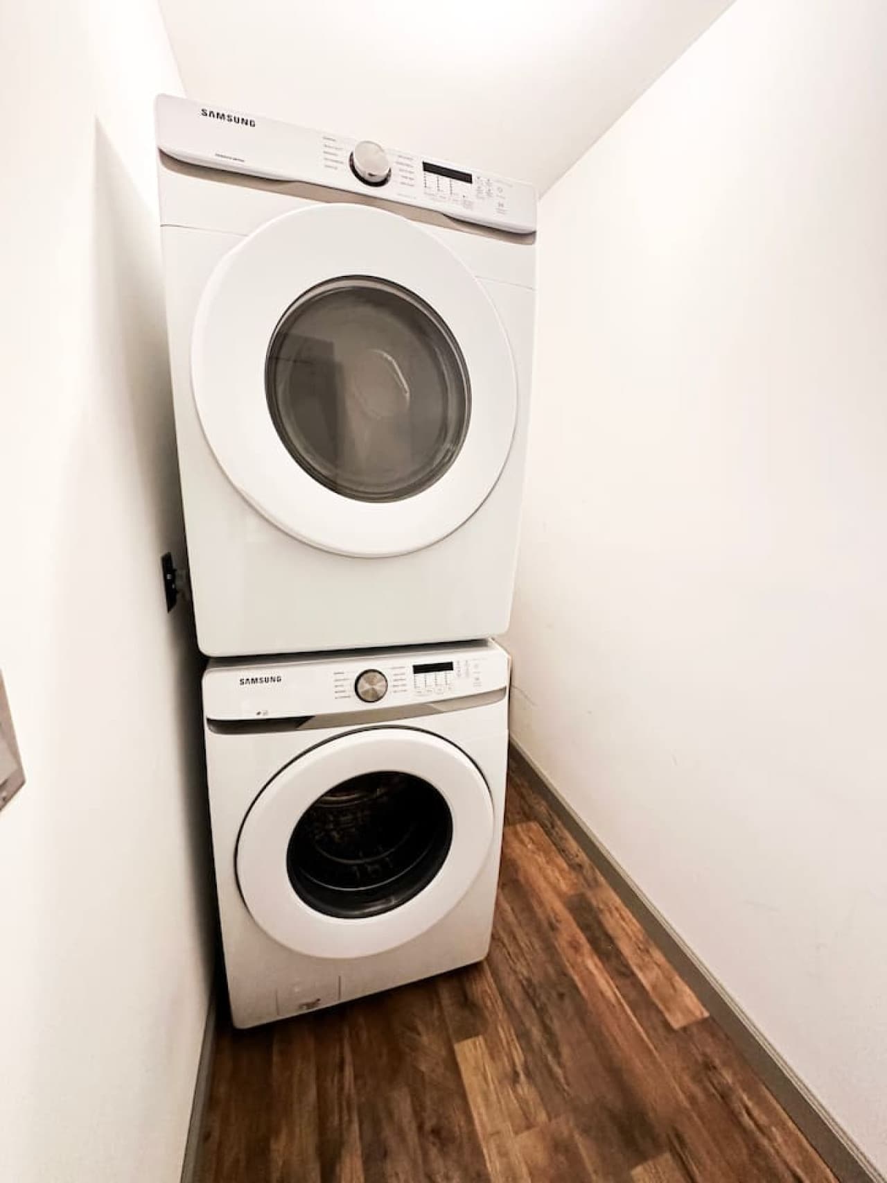 In unit washer and dryer