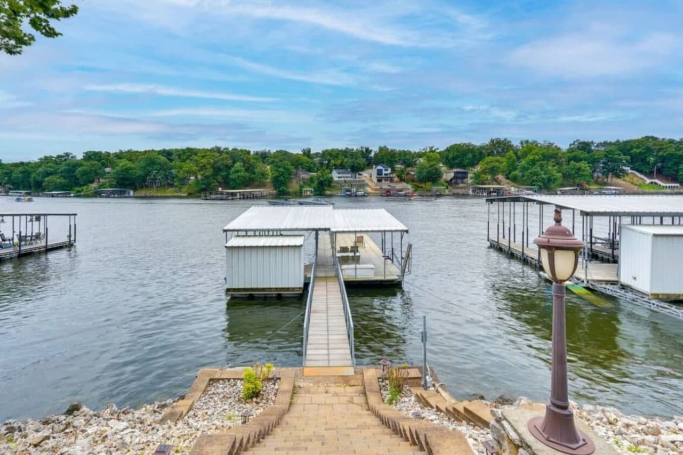 Relaxing Lake Views - Immerse yourself in the beauty of serene waters from your private dock.