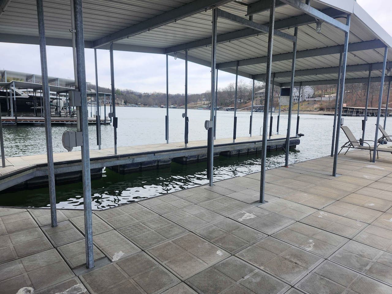 Our waterfront retreat offers a peaceful getaway with stunning lake views and your own private oasis on the water.