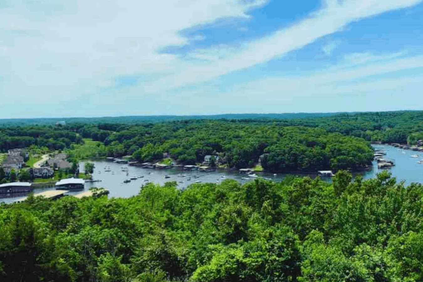 Enjoy breathtaking views of the sprawling Lake of the Ozarks and its lush surroundings directly from your unit, offering a picturesque backdrop for your stay.