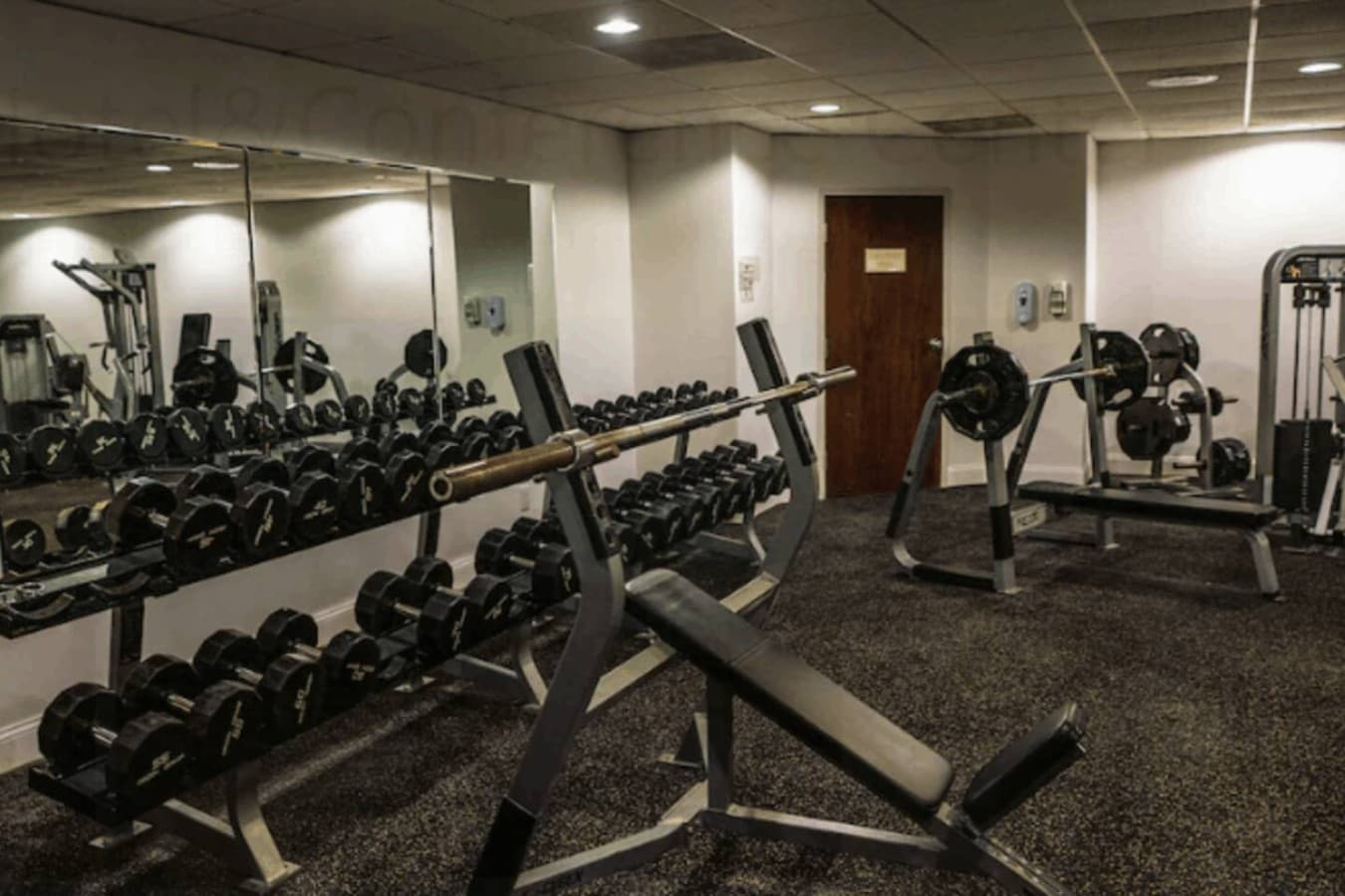 Guests can enjoy year-round access to the Regalia Hotel’s gym, for a small daily fee.