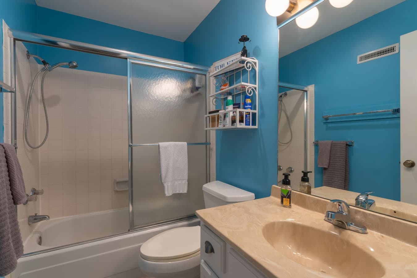 "Refreshing and clean! Our well-maintained bathrooms provide all the essentials for your comfort during your stay."