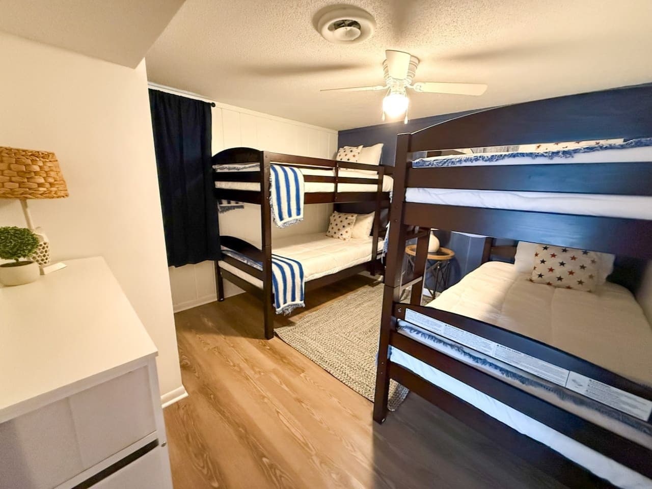 A kid-approved nook for sleep, stories, and sibling bonding.