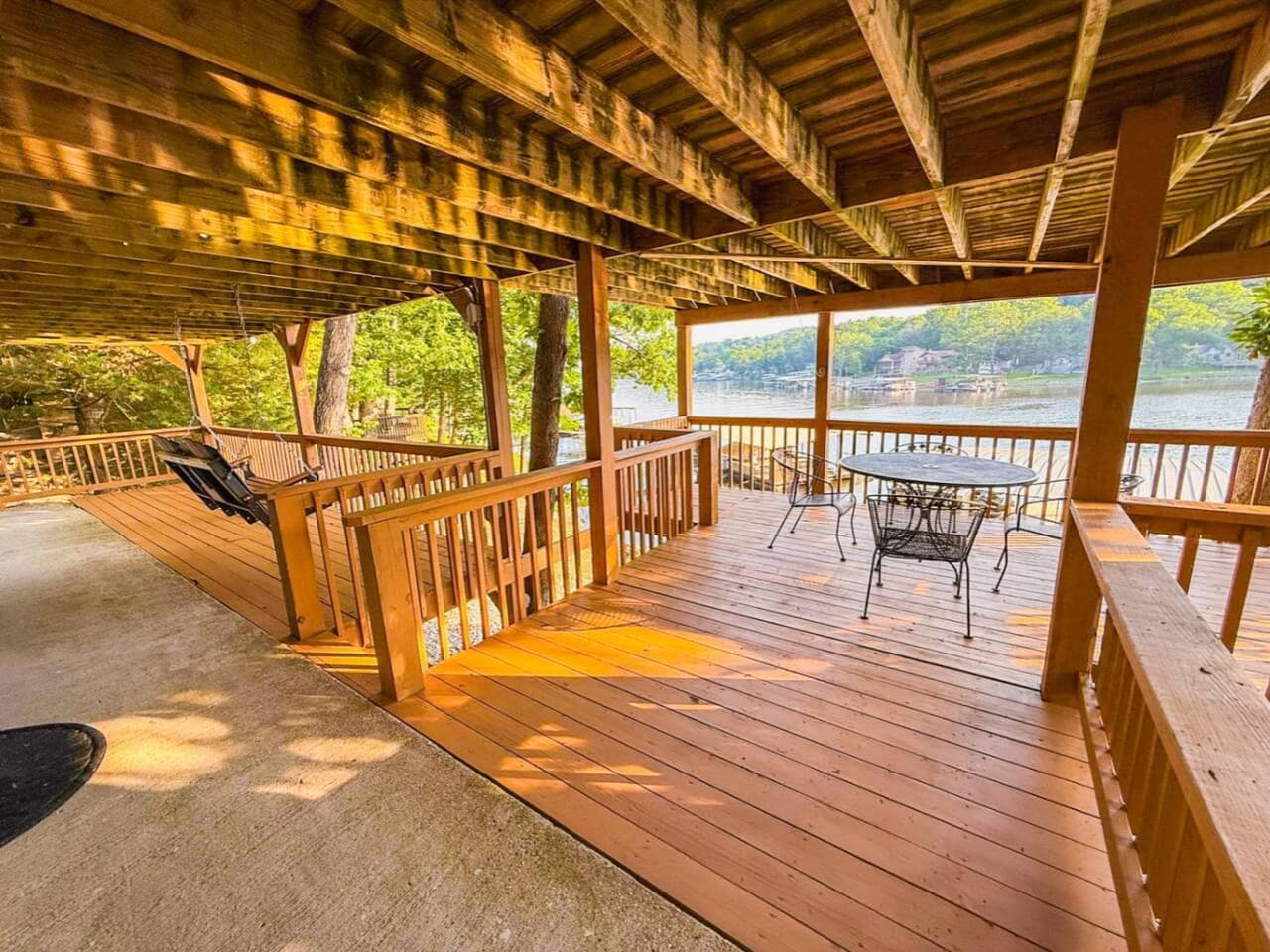 Two levels of private decks give you the space to spread out and soak up Margaritaville living.