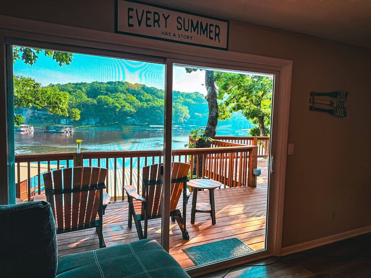 From sunrise coffee to sunset wine, your private deck is the best seat in the house.