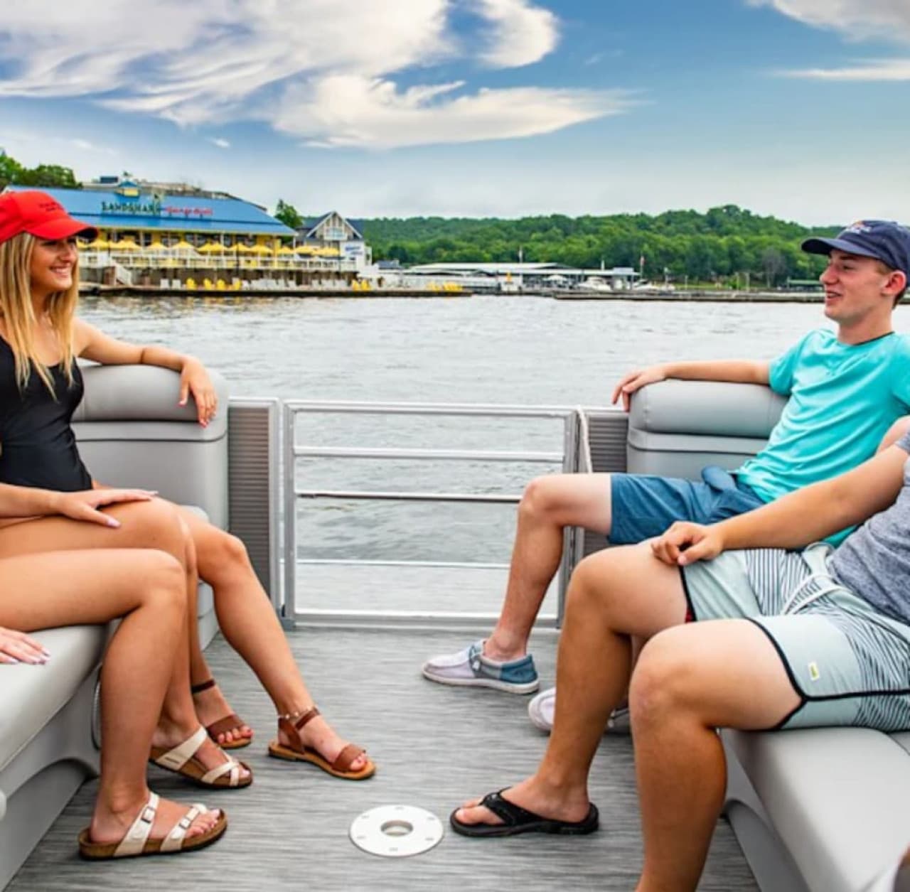 Cruise the Lake of the Ozarks and enjoy relaxing boat days, waterfront views, and sunny adventures.