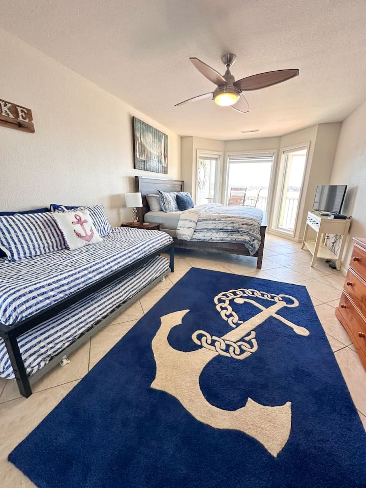 A well-appointed room with ample sleeping space with ensuite bathroom