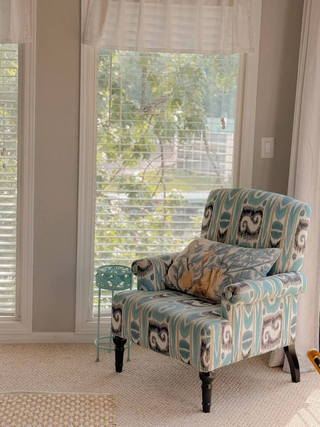 Enjoy a morning coffee and the views from your master bedroom
