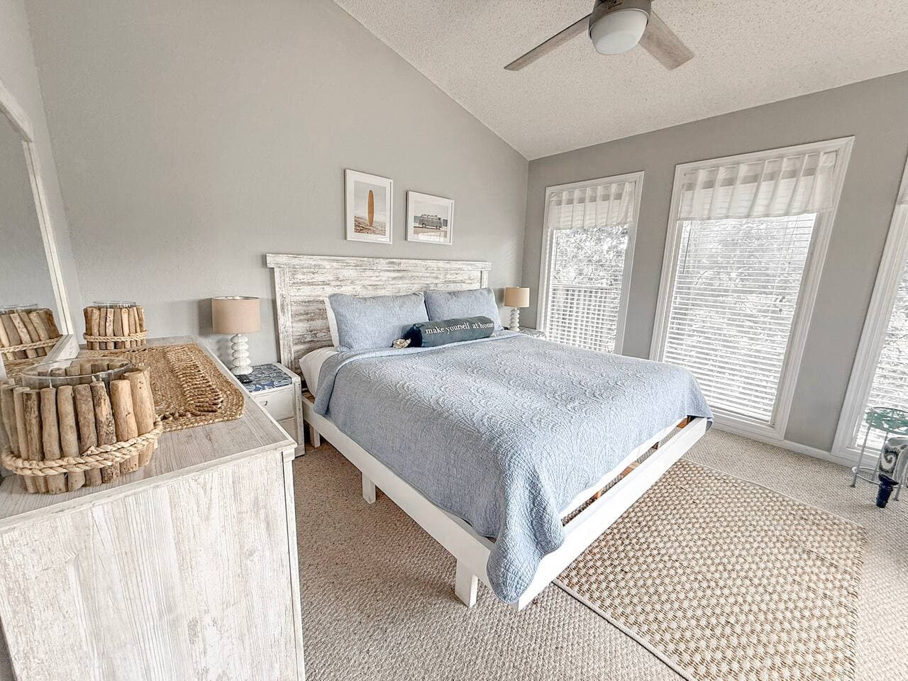 Master bedroom suite